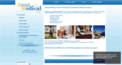 Desktop Screenshot of materiel-medical-paris.com